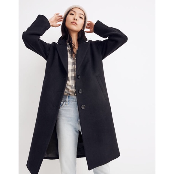 Madewell Jackets & Blazers - MADEWELL Bergen Cocoon Wool Coat